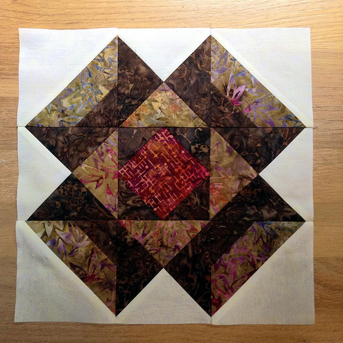 Mum Medallion Block 7