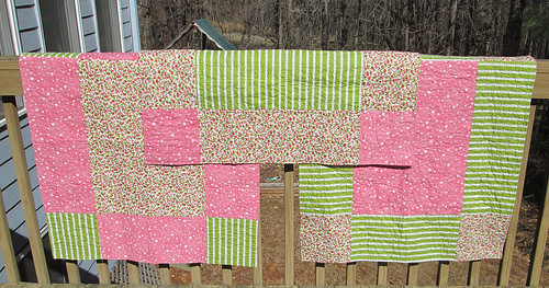 Giant Nine Patch Baby Quilts