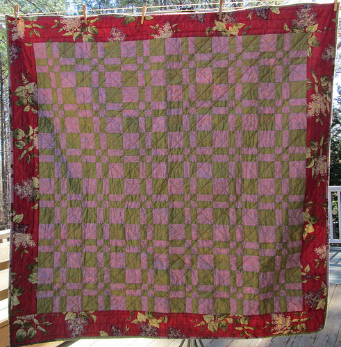Disappearing 4 Patch Quilt