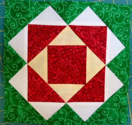 Jingle Pieced block 6