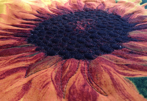 Autumn Serenity - Quilting Detail