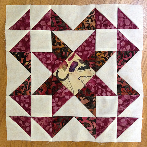 Mum Medallion Block 6