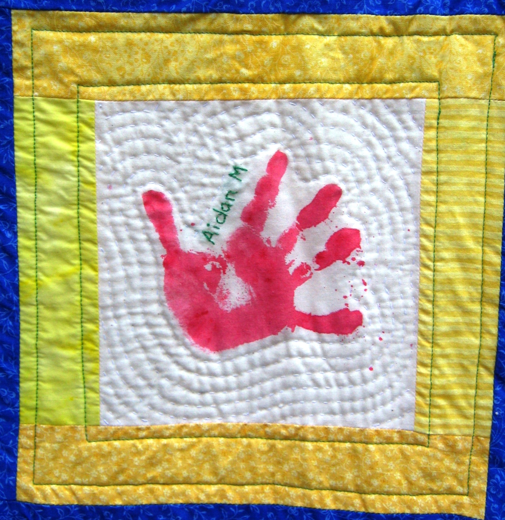 Close-up Handprint - 2