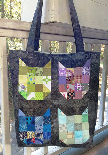 Scrappy Cat Tote