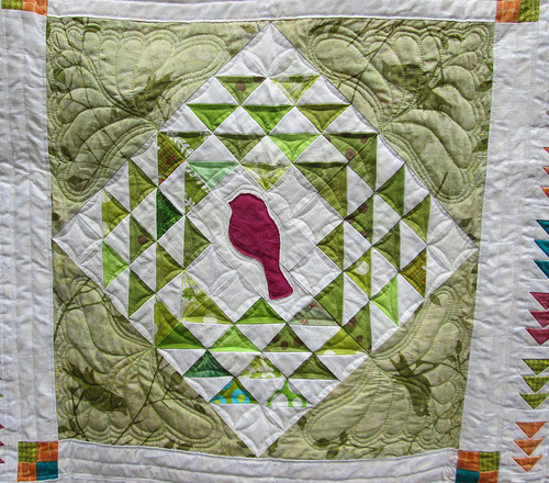 Portlandia Round Robin Quilt