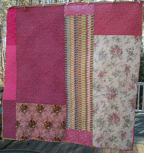 Frilly quilt