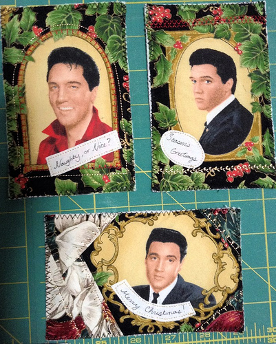 Elvis Christmas Postcards