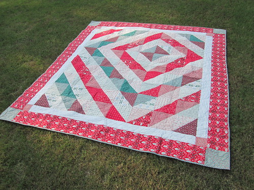 Vintage Holiday Quilt