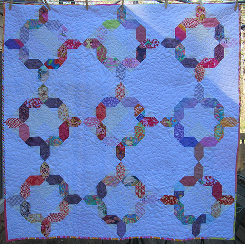 Frilly quilt