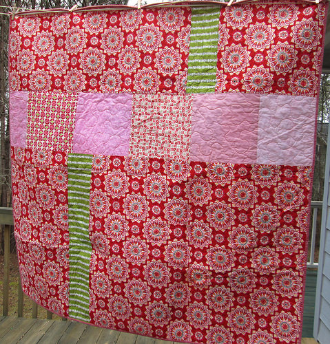 Pink Lady Scrappy Quilt